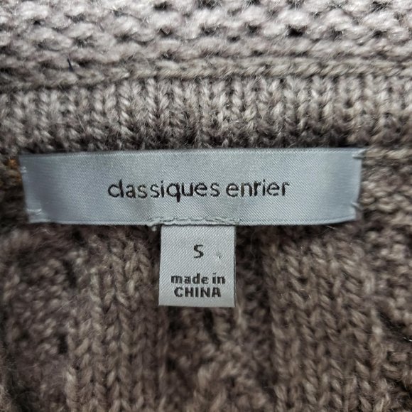 Classiques Entier Womens Cardigan Brown Big Button - Picture 7 of 7